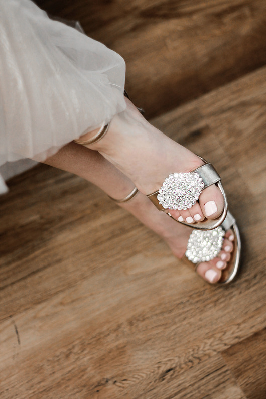 Klipsy do butów ślubnych Coquet - Big Sparkle Coquet