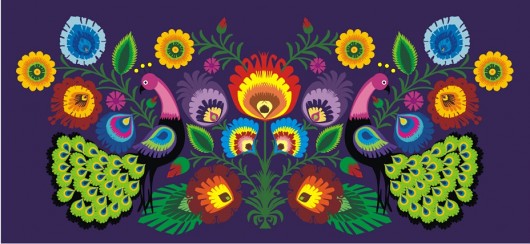 Poduszka dekoracyjna folk 30x65 cm/ZAMÓWIENIE Gaul Designs
