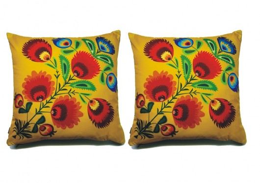 Dwie poduszki folk Gaul Designs