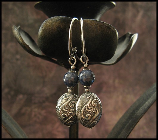 LUXURY- Szafir w Srebrze Bali Little Dreamer