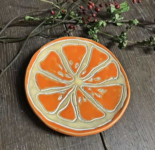 mydelniczki Mydelniczka / talerzyk "Arancione"