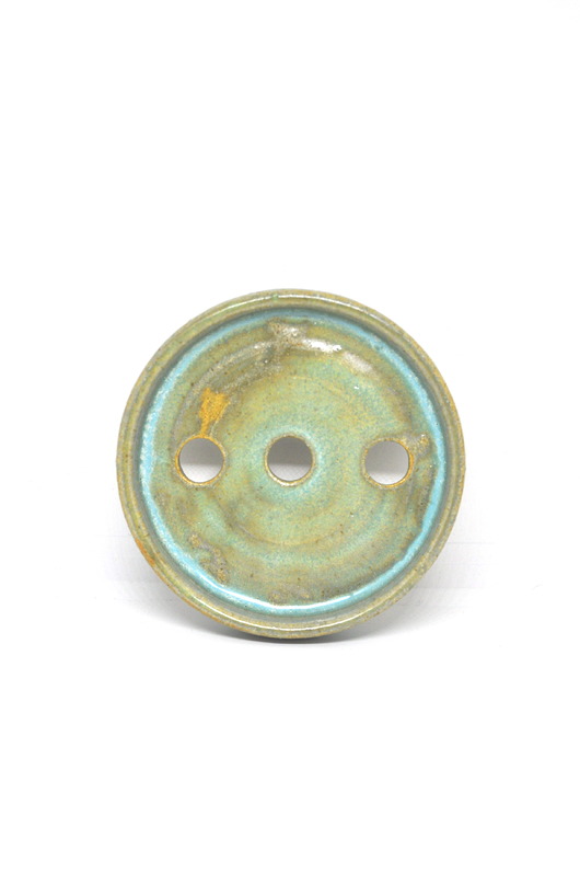 mydelniczki Turkusowa Mydelniczka Ceramiczna