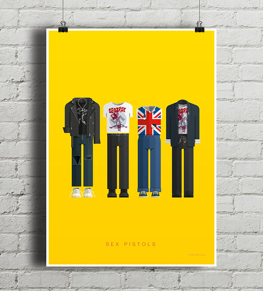 Sex Pistols - plakat minimalmill