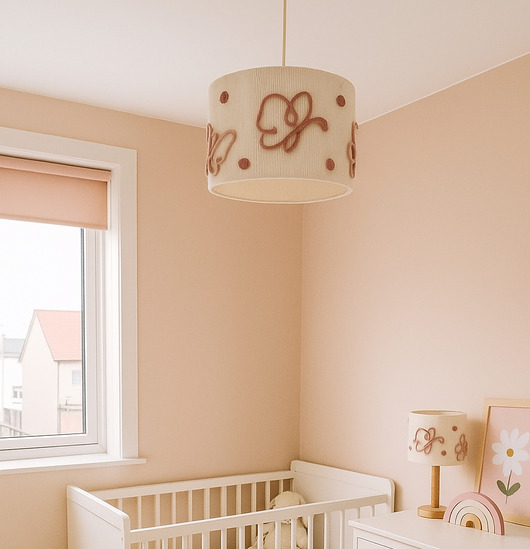 lampy do pokoju dziecka Lampa do pokoju dziecka w motylki