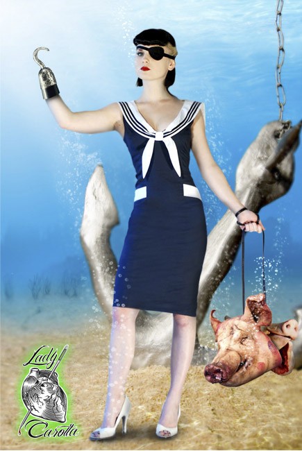 Sukienka Hey Sailor Lady Carotta  Lady Carotta