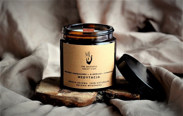 Świeca sojowa MEDYTACJA eteryczna VENUSS concept store