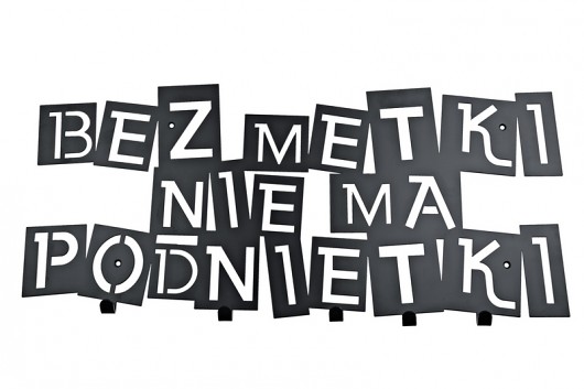 Wieszak HANGIT  ''Bez metki nie ma podnietki'' HANGIT