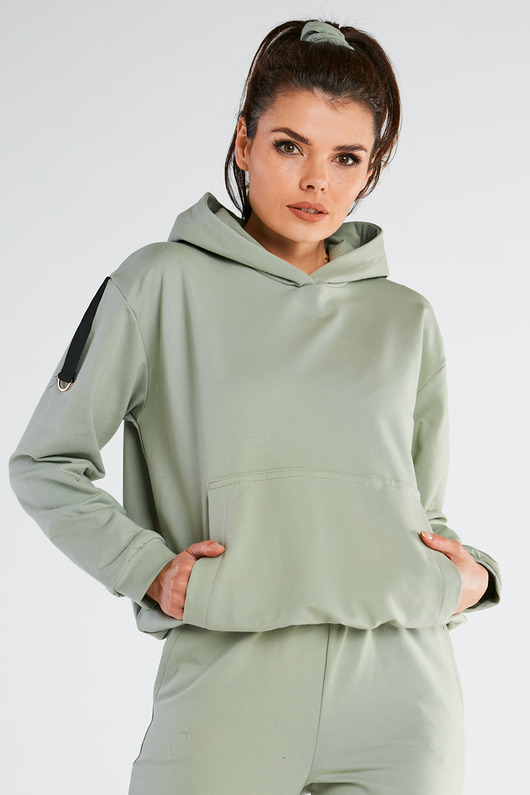 bluza z kapturem damska Bluza C248