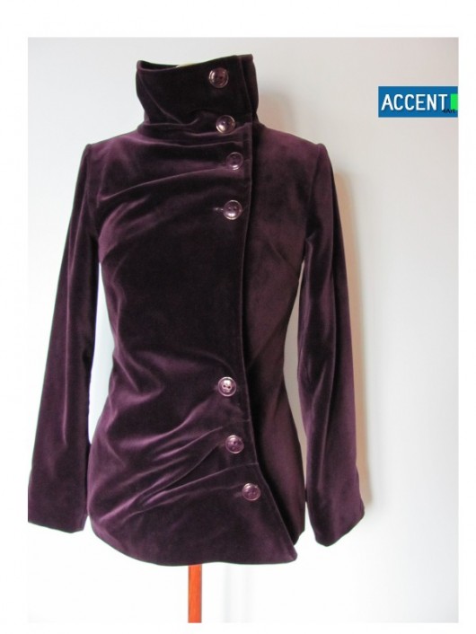 żakiet na zamówienie fiolet Accent 4art