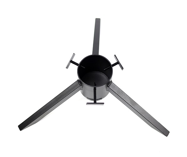 choinki Stojak Choinkowy Metalowy Pod Choinkę fi13cm czarny LOFT