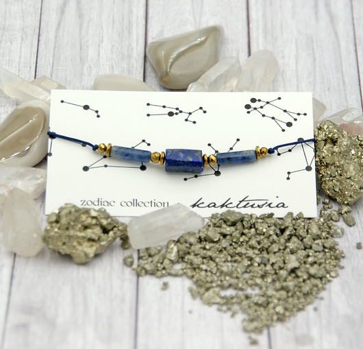 bransoletki z kamieni naturalnych STRZELEC - zodiac collection - GLAM