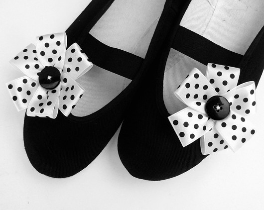 Polka black&white Czarna Biedronka