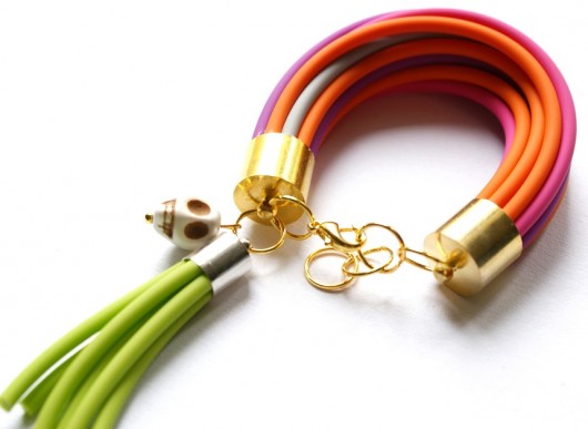 Rubber glam- Skull Republika jewelry