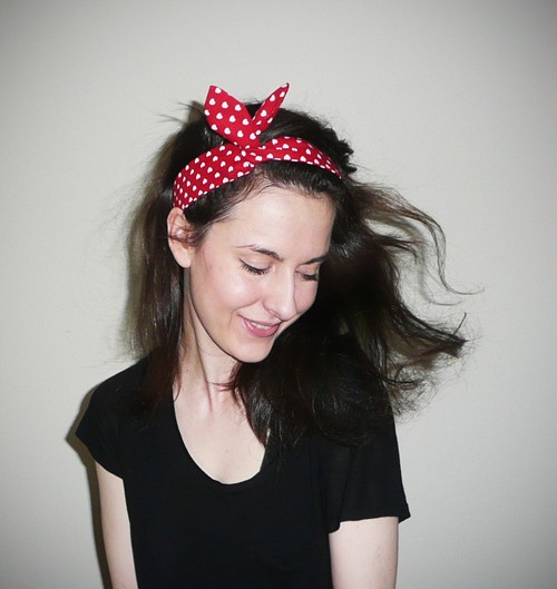 Pin up band serduszka Dirty Deer