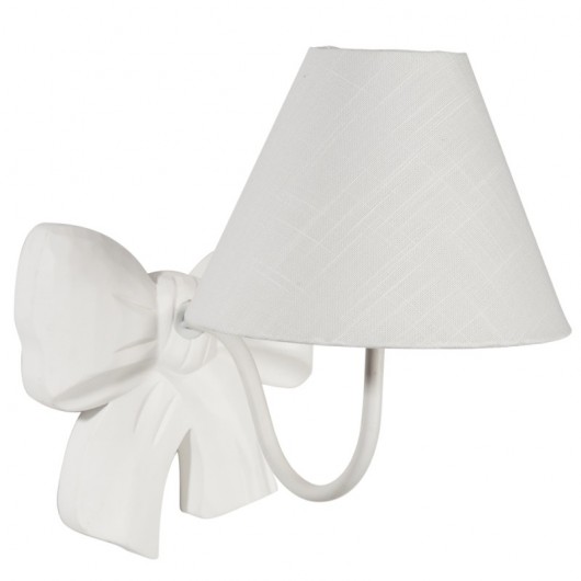 Kinkiet z abażurem Bianco MIA home