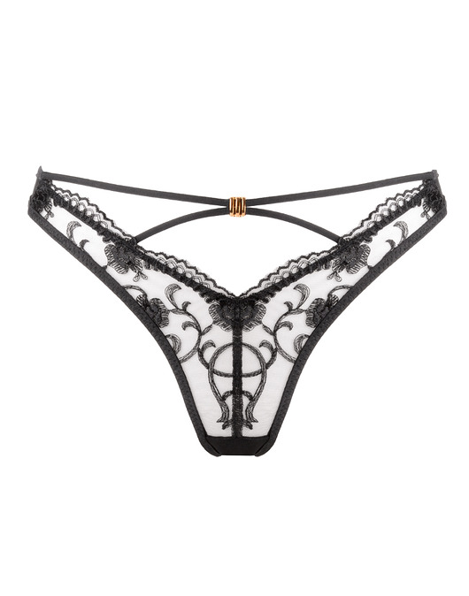 majtki damskie Stringi Black Moon No. 1