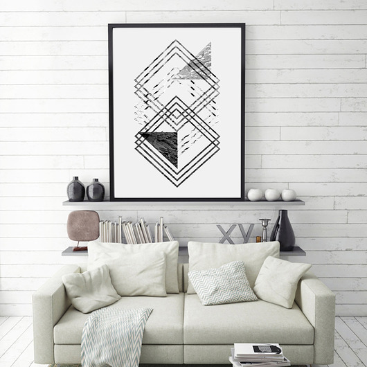 plakaty Plakat Geometry 50x70 cm