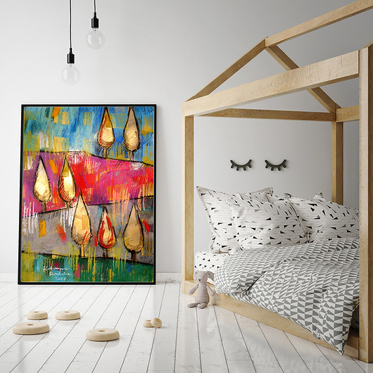 plakaty Blisko - plakat 50x70 cm