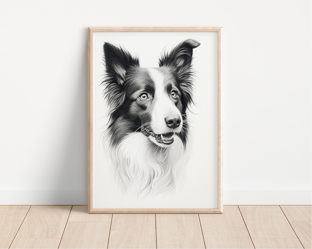 plakaty Plakat border collie