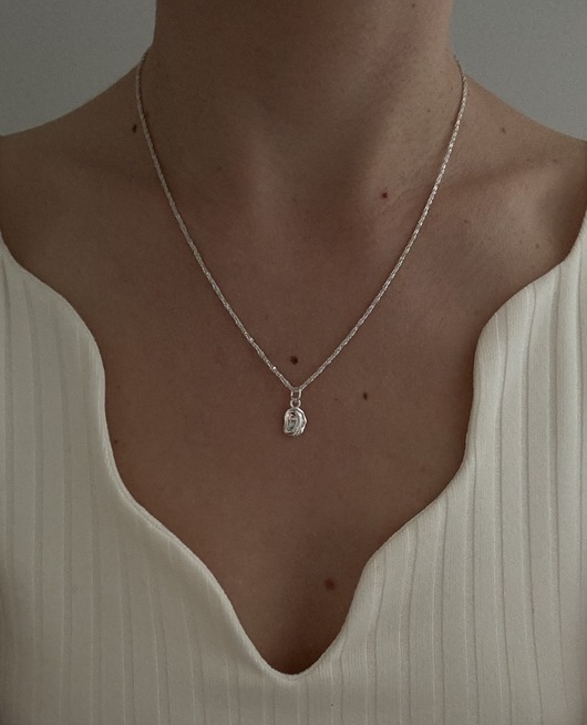 srebrne naszyjniki Naszyjnik Perła srebro