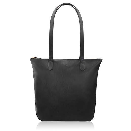 torby na ramię Torba damska na ramię duża czarna klasyczna pojemna shopperka MT-02-BL
