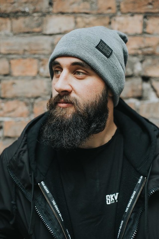 Beanie Grey The Urban Beard