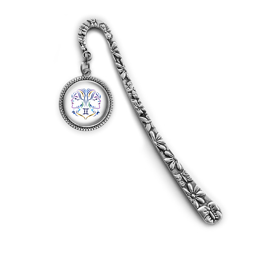 zakładki do książek Zakładka do książki - Bliźnięta - zodiak