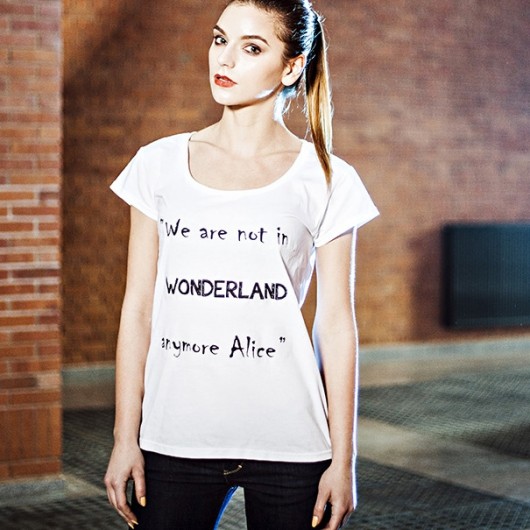 T-SHIRT PORN CORN Alice in Wonderland Spring NOH8 SYNDICATE