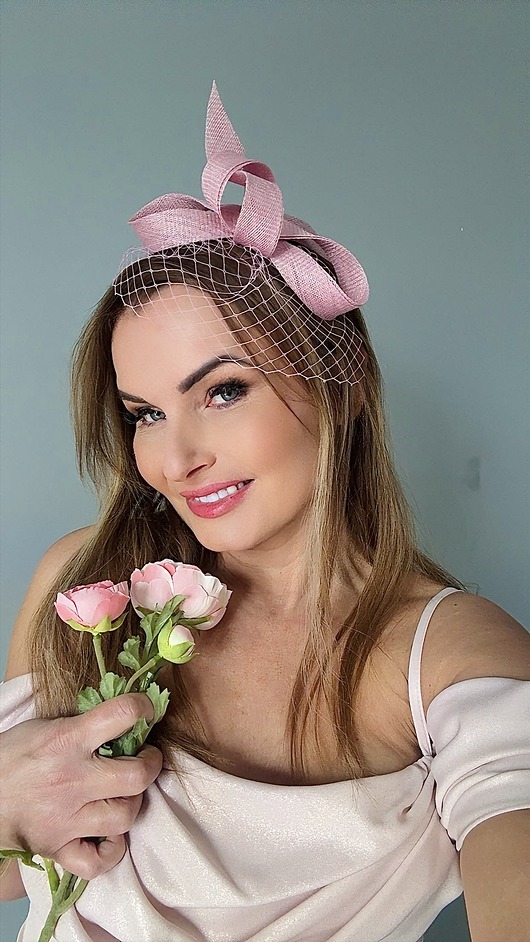 fascynatory Fascynator PETRA LAWENDOWY RÓŻ   / inne kolory