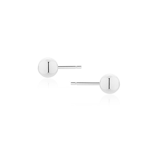 Kolczyki srebrne Simple Ball La Tienne