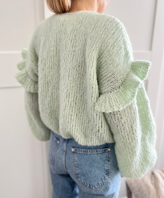 kardigany damskie Kardigan mięta