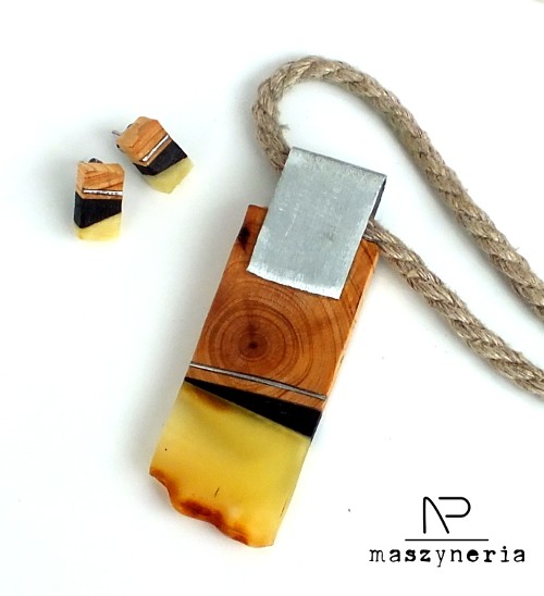 Wood&Amber Komplet Cyprys Maszyneria