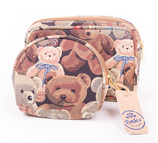 Zestaw kosmetyczek (2szt.) -Ton Sac Délice Ton Sac