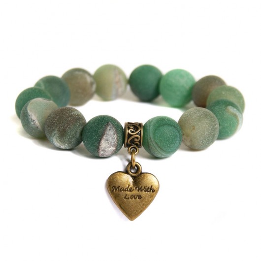agat DRUZY mrożony GREEN - extra large kaktusia