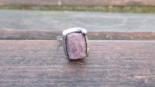 pierścionki - różne Rubin - pierścionek regulowany