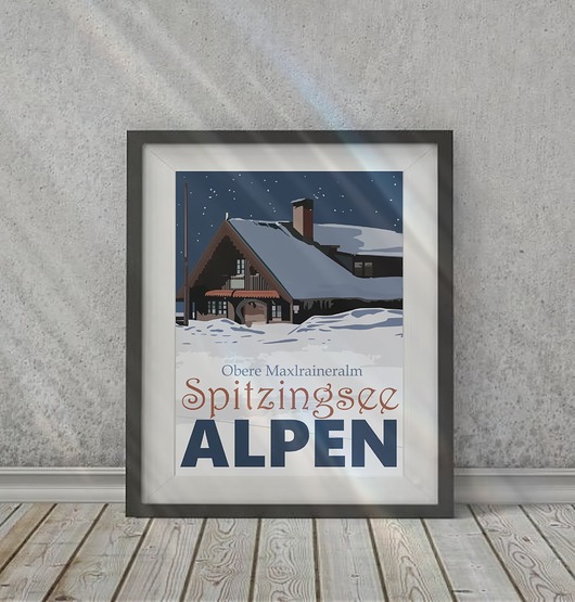plakaty Plakat Alpen Spitzingse