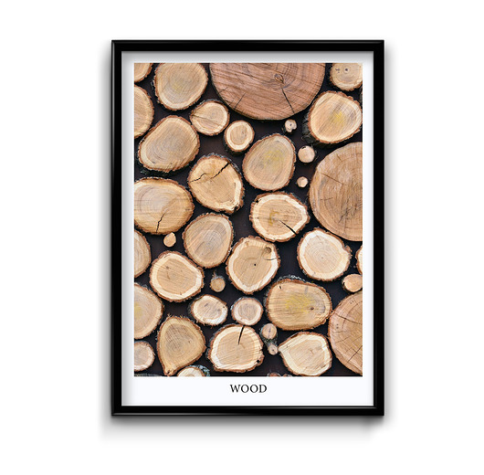plakaty Plakat Wood