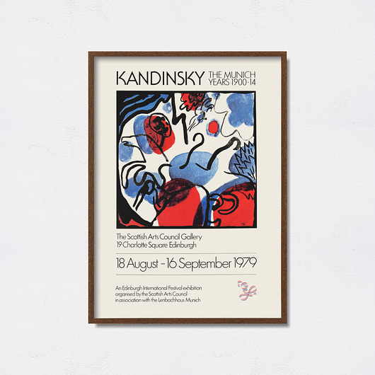 plakaty Wassily Kandinsky plakat do wystawy