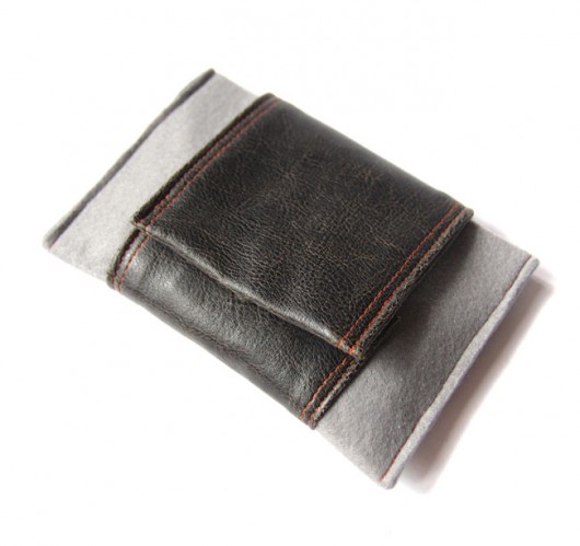 etui III - grey&black&orange - elfagado