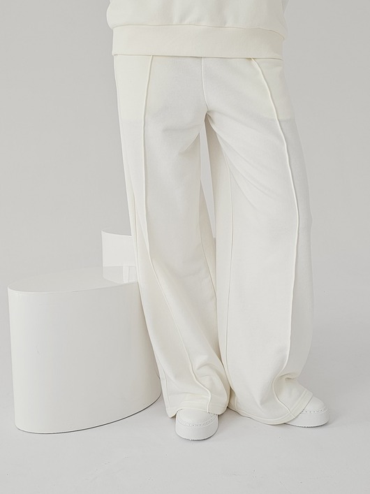 spodnie dresowe damskie Spodnie z dzianiny z szerokimi nogawkami wide leg