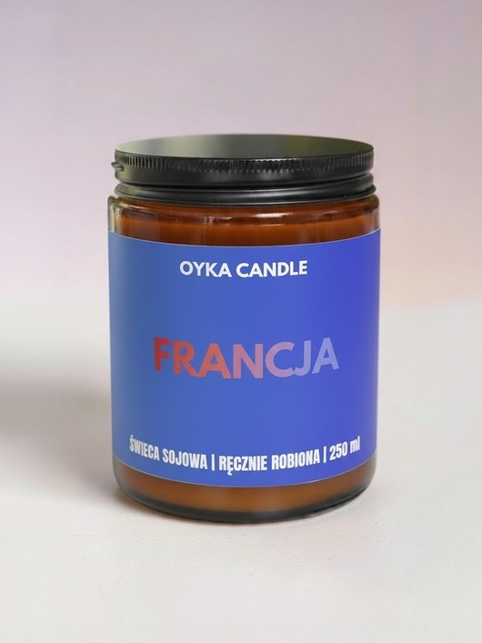 świeczniki i świece Świeca kibica Francja 250 ML