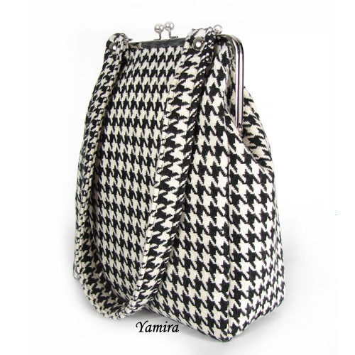 Torebka XL :: wool pepitte :: yamira