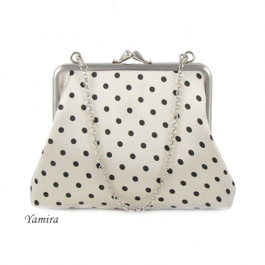 Torebka :: ecru retro dots :: yamira
