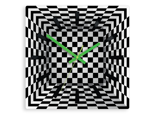 Zegar ścienny illusion  30cm ModernClock