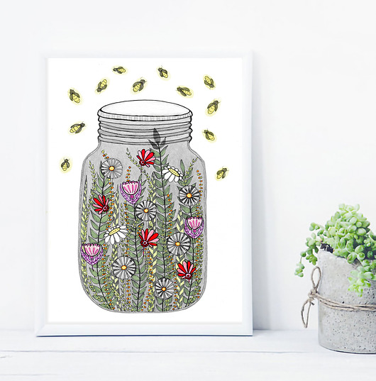 grafiki i ilustracje Świetliki