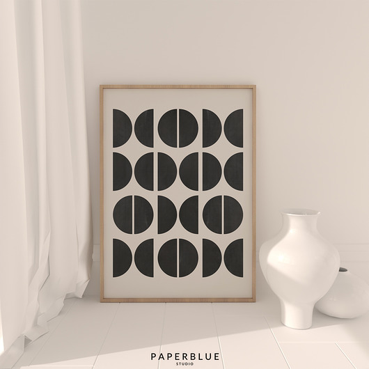 Abstrakcja N.06 - print Paperblue Studio