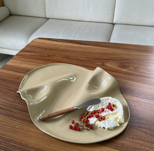 patery i talerze Taca na przekąski WAVY no. 2 TOFEE