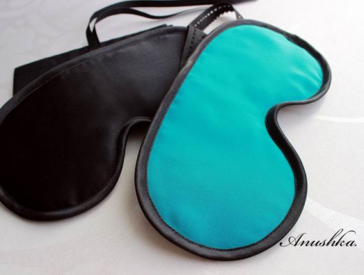 Black & Turquoise Silk_zamówienie ANUSHKA