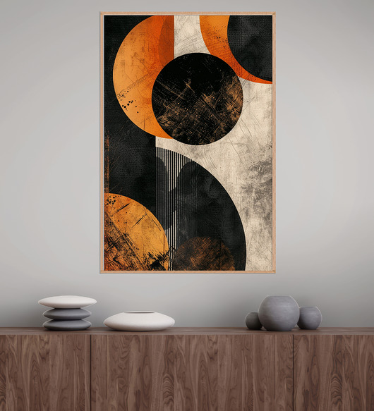 plakaty Geometria natury - Plakat, druk - Minimalizm, Boho, Loft #96