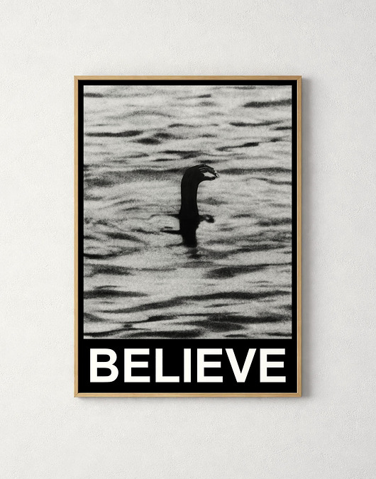 plakaty Plakat Loch Ness Monster